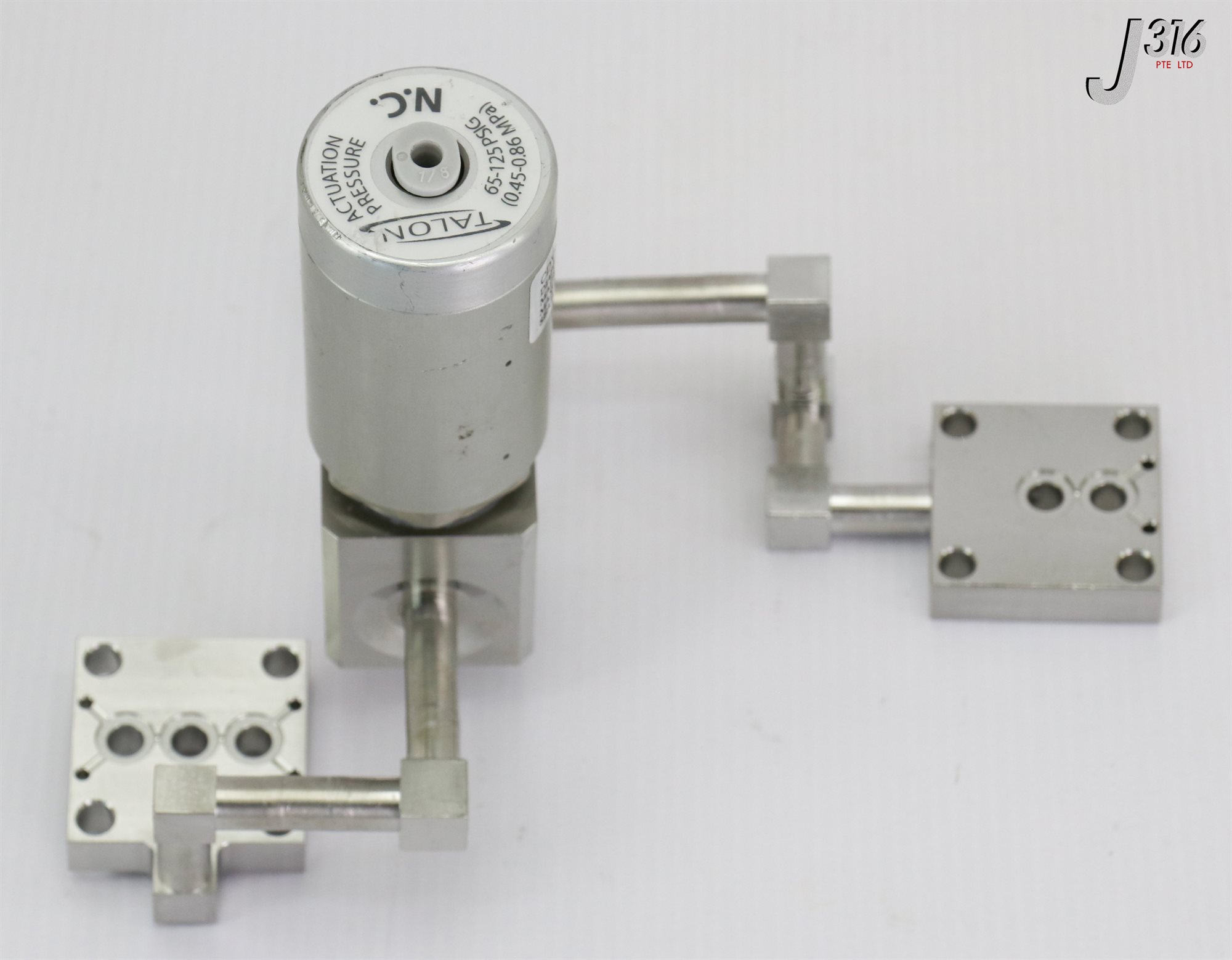 L16870 (LOT OF 20) TALON DIAPHRAGM VALVE, MAX 150PSIG(1.0MPA